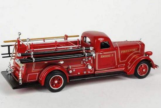 Модель пожарного автомобиля Америкэн Лафрэнс B-550RC, образца 1939 года, масштаб 1/43  